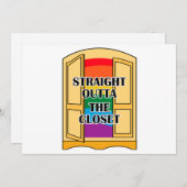 Direkt vor dem Schrank Feiertagskarte (Vorne/Hinten)