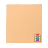 Direkt vor dem Schrank Notizblock (Vorderseite)