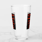 Direkt vor der wahnsinnigen Asyl große Kaffee-Tass Glas (Rechts)