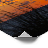 Direkt vor Sonnenaufgang Fort Pierce, Florida Poster (Ecke)