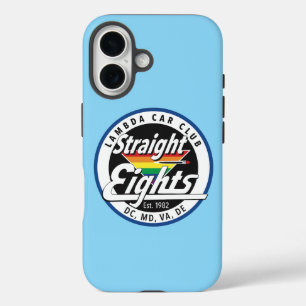 Direkte Acht Telefongehäuse (Light Blue) iPhone 16 Hülle