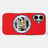 Direkte Acht Telefonzelle (rot) Case-Mate iPhone Hülle (Rückseite (Horizontal))