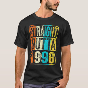 Direkte Ausfahrt 1998 24 Jahre alt 24. Geburtstag T-Shirt