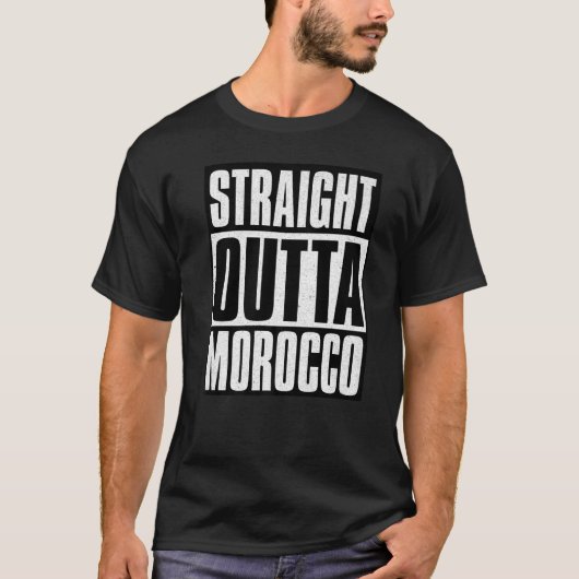 Direkte Ausfahrt Marokko Premium T-Shirt (Vorderseite)