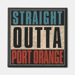 Direkte Ausfahrt Port Orange Florida FL Magnet