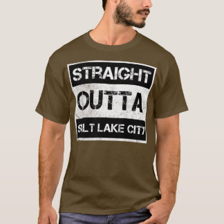 Direkte Ausfahrt Salt Lake City Vintage Entfernung T-Shirt