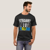 Direkte Außenflagge Palau T-Shirt (Vorne ganz)