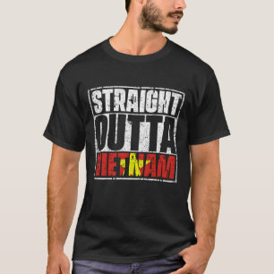 Direkte Außenflagge Vietnam T-Shirt