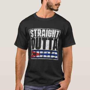 Direkte Outta Cuba Flag T-Shirt