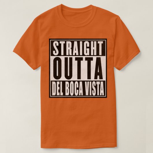 Direkte Outta del Boca Vista T-Shirt (Design vorne)