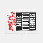 Direkte Outta-Form, aber ich versuche die lustige Fleecedecke (Vorderseite (Horizontal))