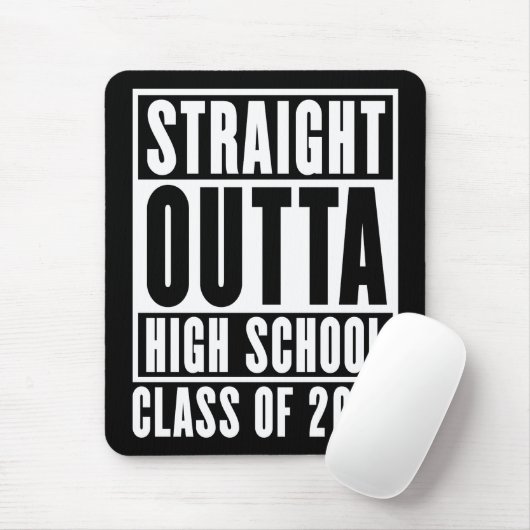 Direkte Outta High School 2025 Mousepad (Mit Mouse)
