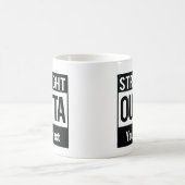 Direkte Outta-Kaffee-Tasse| Erstellen Sie Ihre eig Kaffeetasse (Mittel)