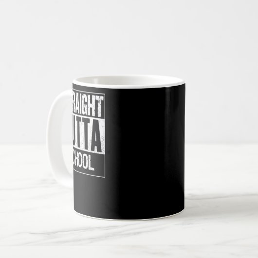 Direkte Outta School 1 Kaffeetasse (Vorderseite Links)