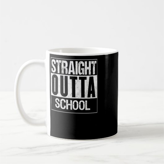 Direkte Outta School 1 Kaffeetasse (Links)
