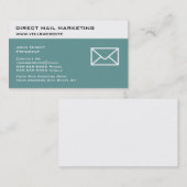 Direkte Post-Marketings-Geschäfts-Karten Visitenkarte (Vorne/Hinten)