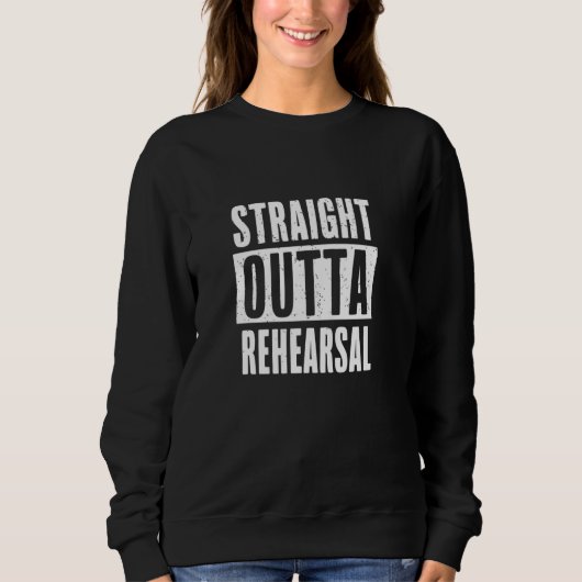 Direkte Probe - Schauspielhaus A Sweatshirt (Vorderseite)