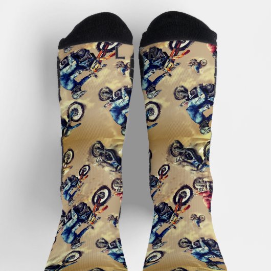 Direkte Straßenkunst Socken (Oben)