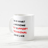 direkte Unterstützung berufliche, phantastische Ta Kaffeetasse (Vorderseite Links)