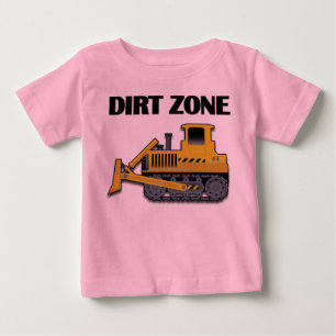 Direkte Zone (Bulldozer) - Ihre maßgeschneiderten Baby T-shirt