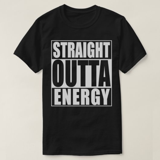Direkter Ausflug zum Energiepullover T-Shirt (Design vorne)