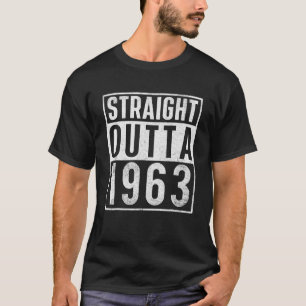 Direkter Ausgang 1963 60 Jahre alt Vintager Geburt T-Shirt