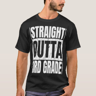 Direkter Outta 3. Klasse Abschluss Dritte G T-Shirt