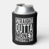 Direkter Outta Monkey Baseball VATER Dosenkühler (Kanne Vorderseite)