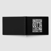 Direkter Outta Monkey Baseball VATER Gästebuch (Voll)