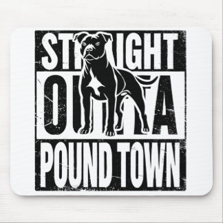 Direkter Outta Pound Town Mouse Pad Mousepad