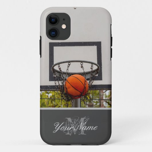 Direkter Schlag auf dem Basketballplatz! Case-Mate iPhone Hülle (Rückseite)