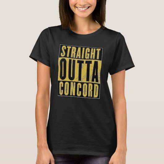 Direktes Outta Concord T-Shirt (Vorderseite)