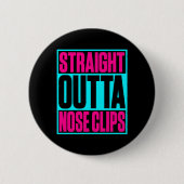 Direktes Outta Nose Clips Synchronschwimmen Button (Vorderseite)