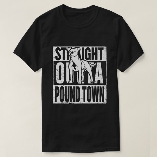Direktes Outta Pound Town Shirt (Design vorne)