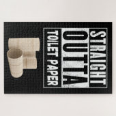 Direktes Toilettenpapier im Freien, Engpass bei de Puzzle (Horizontal)