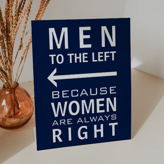 Direktion Bad Sign Funny Toilet Tabletop Sockelschild