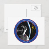 Direktion Flugbetrieb Crew Postkarte (Vorne/Hinten)