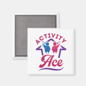 Direktor "Aktivitäten" Magnet (Vorderseite/Rückseite)