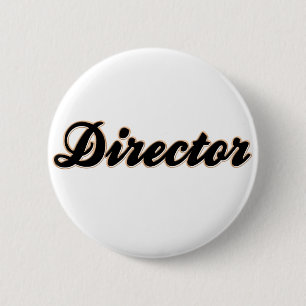 Direktor Baseball Style Button