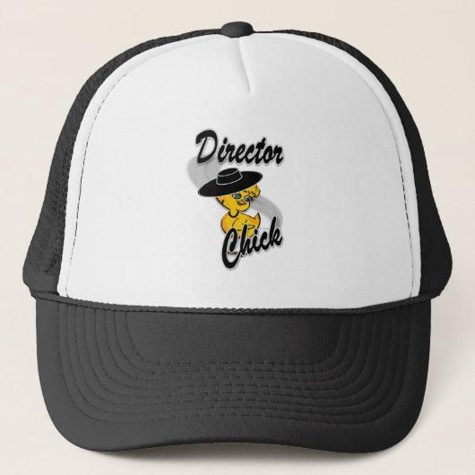 Direktor Chick #4 Truckerkappe (Vorderseite)