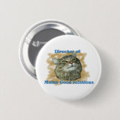 Direktor der Beziehungen Maine Coon Button (Vorne & Hinten)