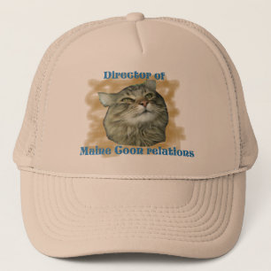 Direktor der Beziehungen Maine Coon Truckerkappe