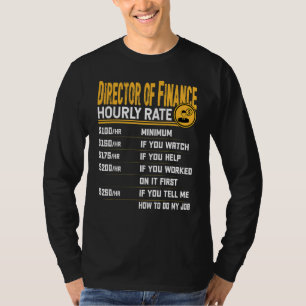 Direktor der Direktion "Stundenzins" T-Shirt