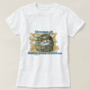 Direktor des T - Shirt Maine Coon Relations