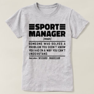 Direktor für Definition des Sports Noul Definition T-Shirt
