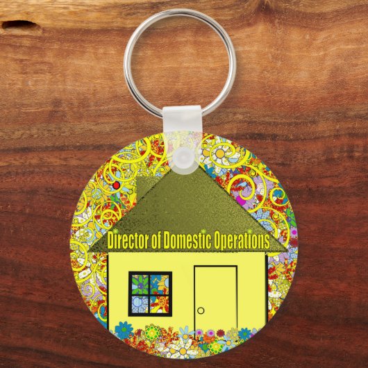 Direktor für Inlandsgeschäfte - Maßgeschneidert Schlüsselanhänger (Vorderseite)