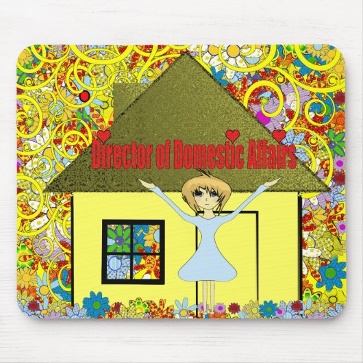 Direktor für Inneres - Anime Mousepad (Vorne)