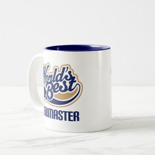 Direktor-Geschenk Zweifarbige Tasse (Vorderseite Links)