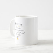 Direktor Kaffeetasse (Vorderseite Links)
