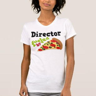 Direktor (lustige) Pizza T-Shirt